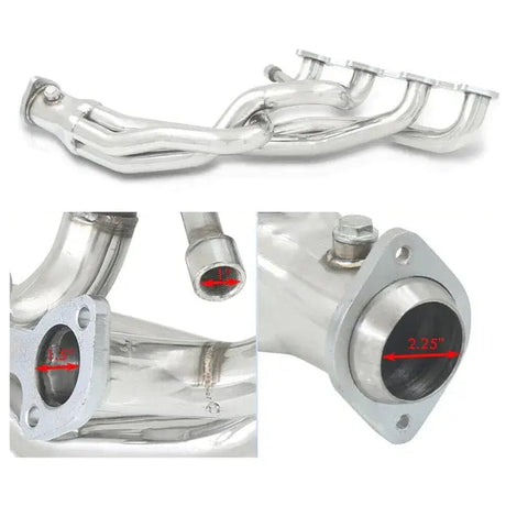Long Tube Header for 1996-2004 Ford Mustang GT V8 4.6L SOHC Flashark