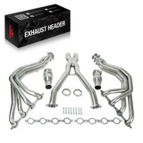 Long Tube Exhaust Headers for 1997-2004 Chevy C5 Corvette Base & Z06 LS1/LS6 5.7L Flashark