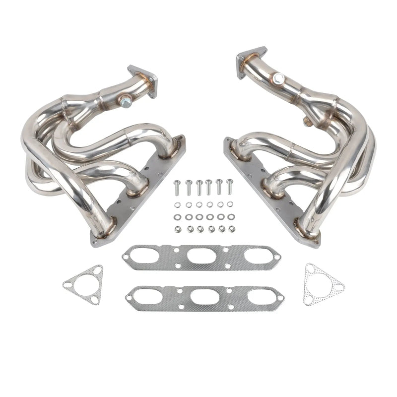 1997-2004 Porsche Boxster 986 Exhaust Header 2.5L 2.7L 3.2L BASE/S Stainless Flashark