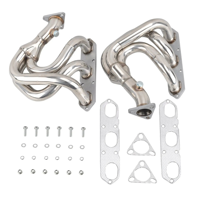 1997-2004 Porsche Boxster 986 Exhaust Header 2.5L 2.7L 3.2L BASE/S Stainless Flashark