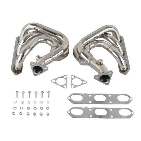 1997-2004 Porsche Boxster 986 Exhaust Header 2.5L 2.7L 3.2L BASE/S Stainless Flashark