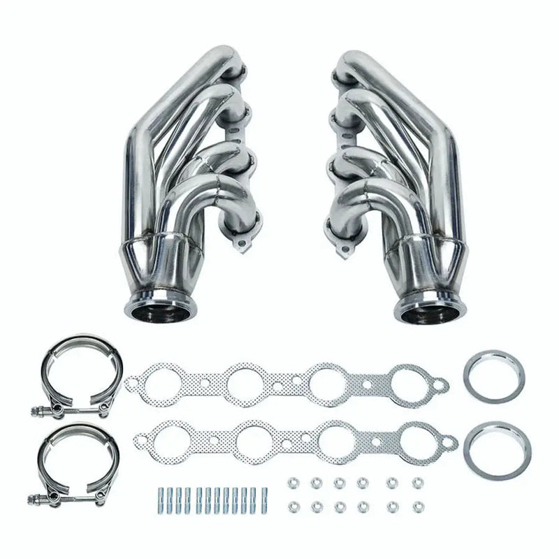 Exhaust Header for 1998-2014 Chevrolet LS1/LS2/LS3/LS6, Cadillac CTS, Pontiac Firebird/GTO LSX V8 Flashark