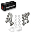 Exhaust Header for 1999-2001 GMC YUKON 4.8L 5.3L / Sierra 1500 2500 Flashark