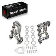 Exhaust Header for 1999-2001 GMC YUKON 4.8L 5.3L / Sierra 1500 2500 Flashark