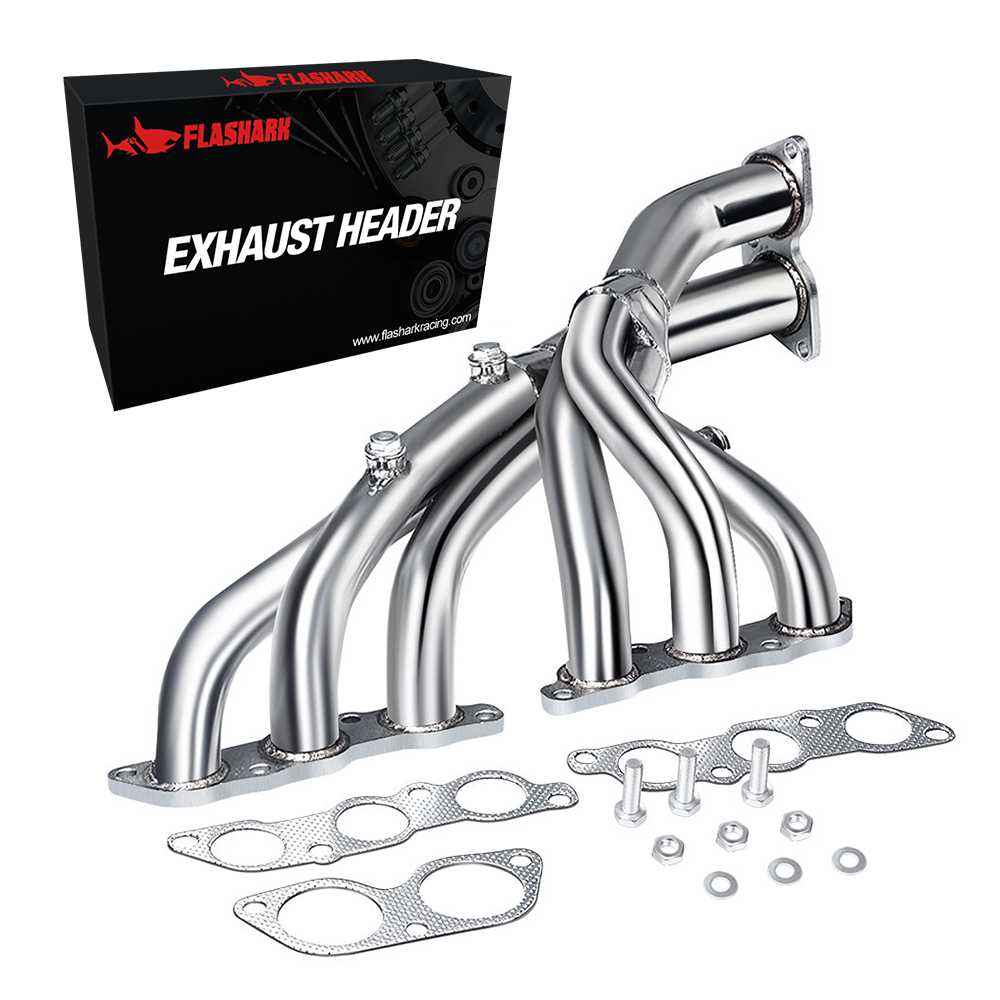 Exhaust Header for 2001-2005 Lexus IS300 3.0L 2JZ-GE DOHC ALTEZZA XE10 JCE10 l6 Flashark
