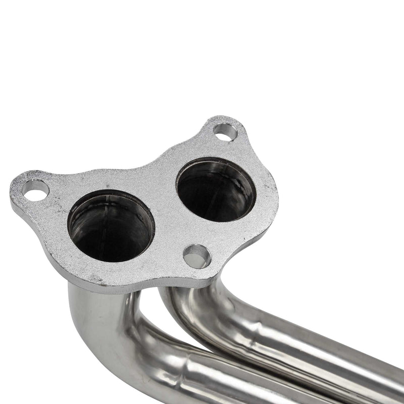 Exhaust Header Up Pipe All in One Kit for 2002-2007 Subaru Impreza WRX/STi Sedan/Wagon 4-Door 2.0L 2.5L Flashark