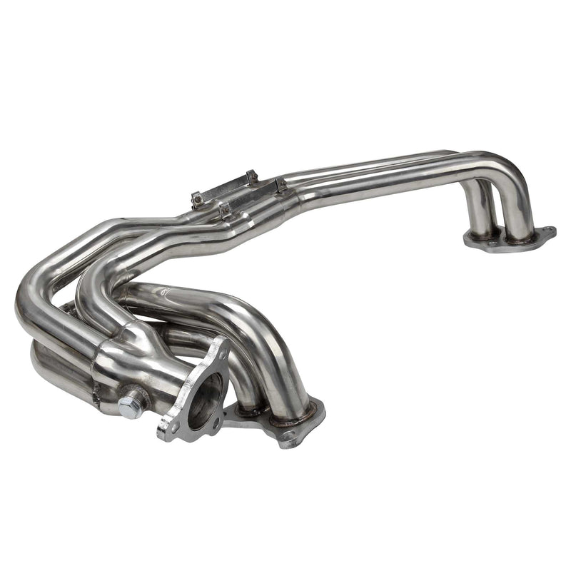 Exhaust Header Up Pipe All in One Kit for 2002-2007 Subaru Impreza WRX/STi Sedan/Wagon 4-Door 2.0L 2.5L Flashark