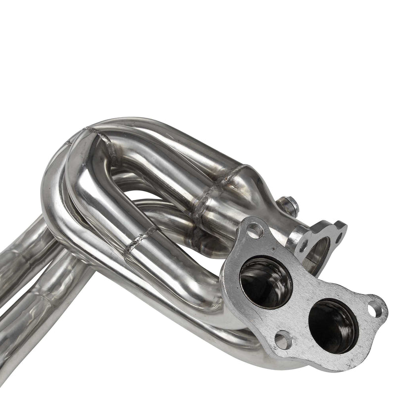 Exhaust Header Up Pipe All in One Kit for 2002-2007 Subaru Impreza WRX/STi Sedan/Wagon 4-Door 2.0L 2.5L Flashark