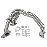 Exhaust Header Up Pipe All in One Kit for 2002-2007 Subaru Impreza WRX/STi Sedan/Wagon 4-Door 2.0L 2.5L Flashark