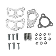 Exhaust Header Up Pipe All in One Kit for 2002-2007 Subaru Impreza WRX/STi Sedan/Wagon 4-Door 2.0L 2.5L Flashark
