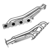 Long Tube Headers for 2004-2015 Nissan Titan, Armada, NV2500, NV3500, Pathfinder & Infiniti QX56 5.6L V8 Flashark
