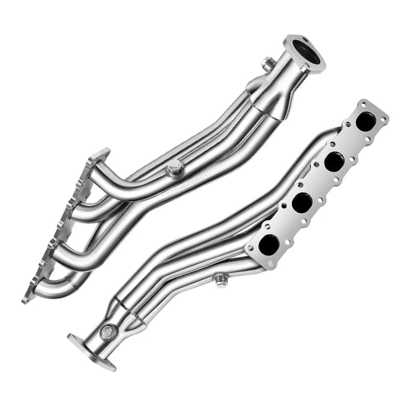 Long Tube Headers for 2004-2015 Nissan Titan, Armada, NV2500, NV3500, Pathfinder & Infiniti QX56 5.6L V8 Flashark