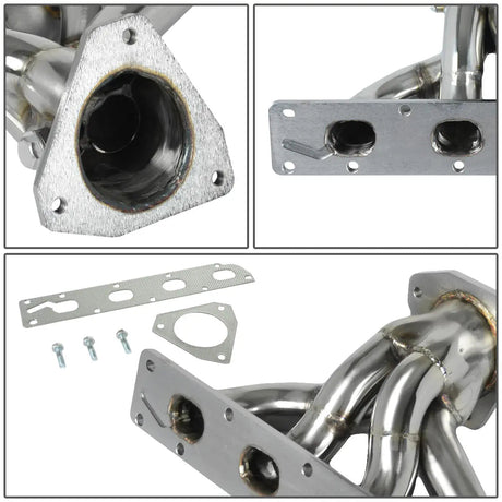 Exhaust Header for 2004-2010 Chevrolet Chevy Cobalt/Hhr/Saturn 2.2L/ 2.4L I4 Flashark