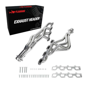 Short & Long Tube Headers for 2009-2018 Dodge RAM 1500 Hemi 5.7L V8 Flashark