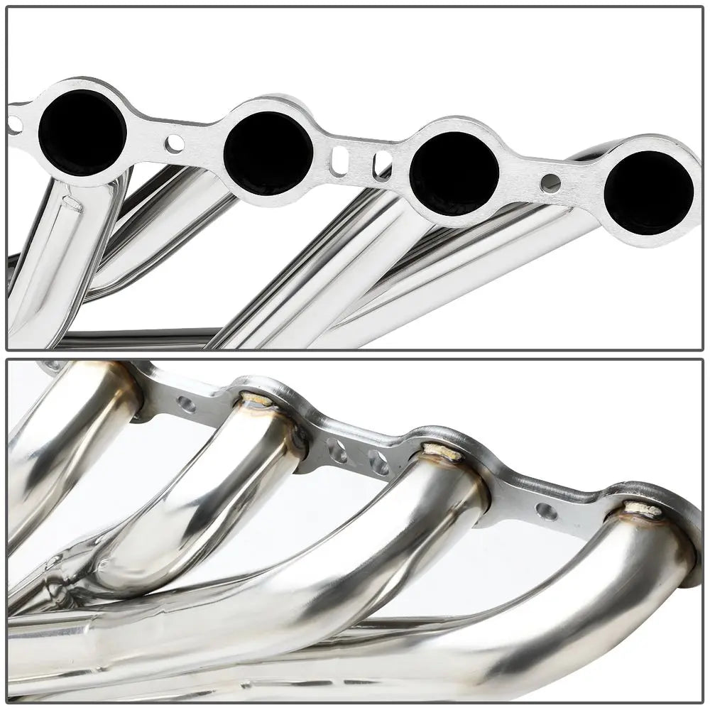 Long Tube Headers for 2007-2014 Chevy Silverado/Suburban/Tahoe GMC Sierra/Yukon Cadillac Escalade 4.8L/5.3L/6.0L/6.2L Vortec Flashark