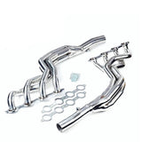 Long Tube Headers for 2010-2015 Chevrolet Chevy Camaro SS LS3 6.2L V8 Flashark