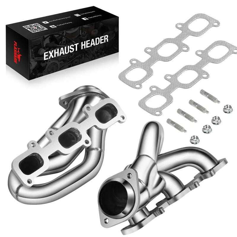 Performance Exhaust Headers for 2011-2017 Ford Mustang 3.7L V6 Flashark