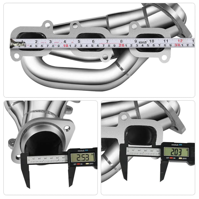 Performance Exhaust Headers for 2011-2017 Ford Mustang 3.7L V6 Flashark