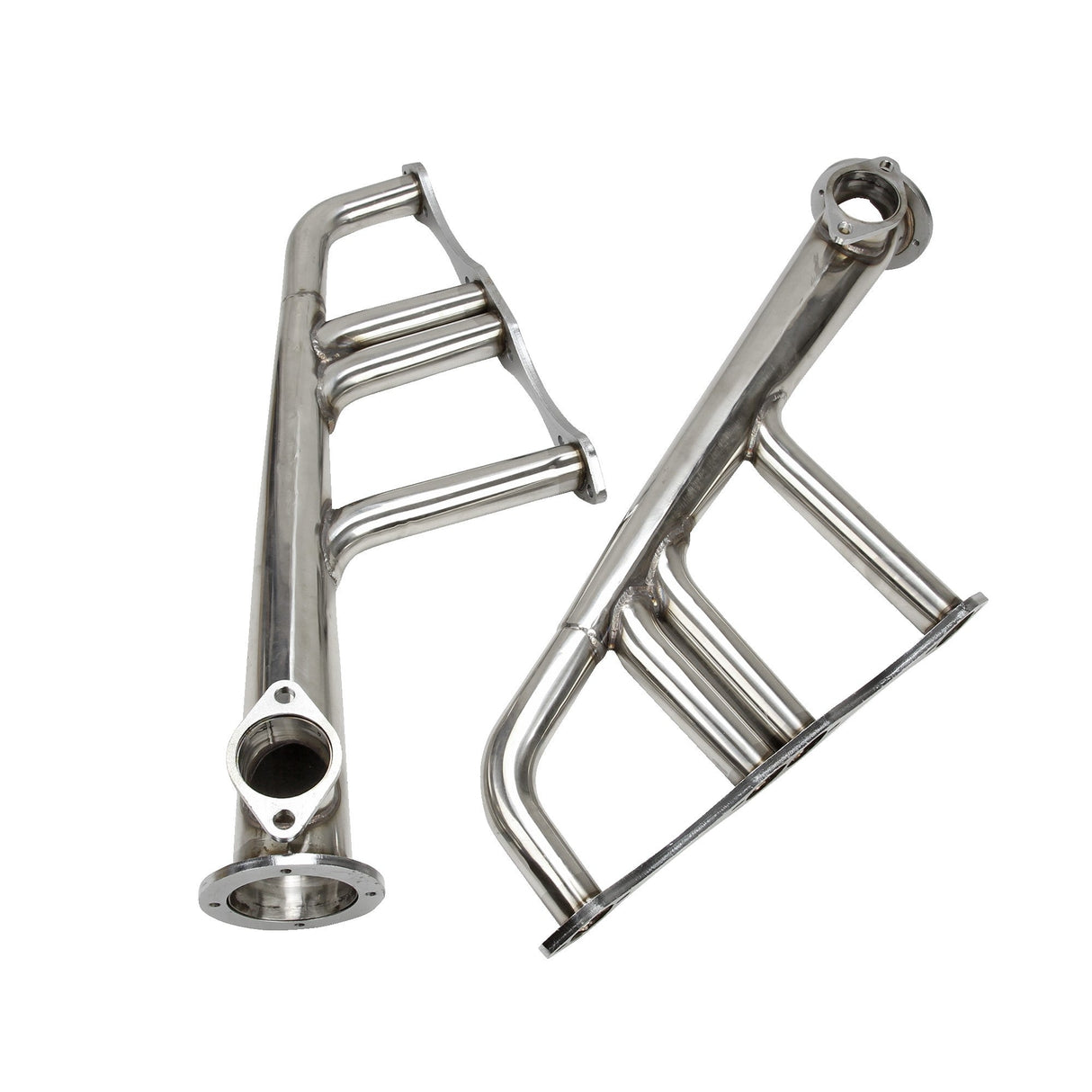 Long Tube Headers for 1965-1974 Chevy Camaro Nova Chevelle Malibu El Camino Impala | SBC 265-400 V8 | Fits Standard Vortec ZZ-4 D-port Heads | Excludes LT-1 Engines Flashark