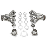 Stainless Steel Block Hugger LS Swap Exhaust Headers for 1923-1967 Chevrolet Small Block (LS1/LSX, 350 Compatible) Flashark