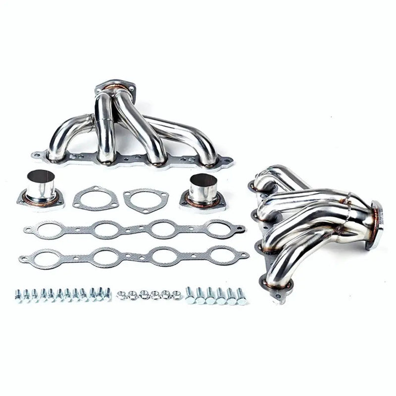 Stainless Steel Block Hugger LS Swap Exhaust Headers for 1923-1967 Chevrolet Small Block (LS1/LSX, 350 Compatible) Flashark