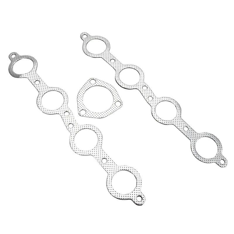Stainless Steel Block Hugger LS Swap Exhaust Headers for 1923-1967 Chevrolet Small Block (LS1/LSX, 350 Compatible) Flashark