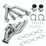 Exhaust Header for 1982-2004 Chevrolet Chevy GMC LS Swap S10 LS1 LS2 LS3 LS6 | 4.8L 5.3L 5.7L 6.0L 6.2L Engines Flashark