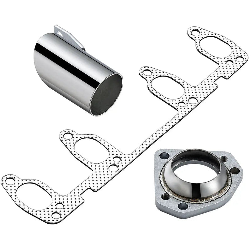 Exhaust Header for 1985-1998 VW Golf II III Mk2 Mk3 GTI Jetta 8V 1.8L 2.0L Flashark