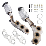 Exhaust Manifold Catalytic Converter Kit for 2006 - 2017 Lexus IS250/IS350/GS350/RC350 2.5L/3.5L V6 2PC-Direct Fit，E.P.A. Compliant Flashark