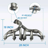 Exhaust Manifold for 1991-1999 Jeep Grand Cherokee Wrangler 4.0L Engine Dorman 674-196