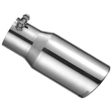Exhaust Tip 3 Inches In, 4 Inches Out, 10 Inches Length T304