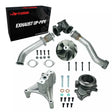 Exhaust Up-Pipe for 1999.5-2003 7.3L Ford Powerstroke Turbo Pedestal Ebp Valve 5+5 Wheel & Up Pipes Flashark