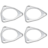 For 2008-2010 6.4L Ford Powerstroke Diesel Heavy Duty Polished Exhaust Up-Pipe Flashark