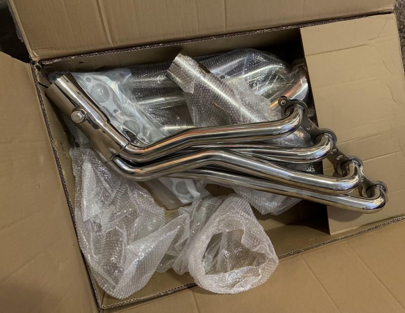 Cold Air Intake + Headers Kit for 1999–2006 Chevy Silverado/Avalanche 1500 4.8L 5.3L 6.0L 2WD Flashark