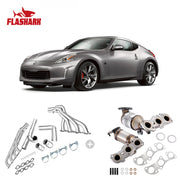 Front Exhaust Manifold Catalytic Converter For 2002-2006 Toyota Camry Lexus ES300 V6 3.0L-Direct Fit，E.P.A. Compliant Flashark