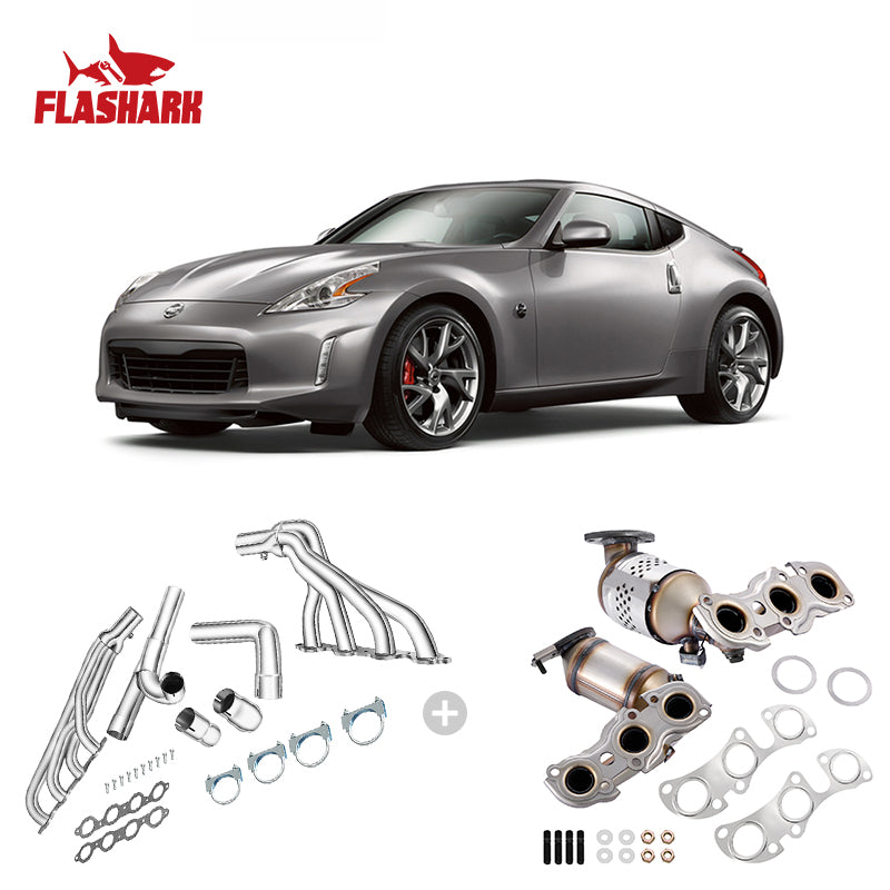 Front Exhaust Manifold Catalytic Converter For 2002-2006 Toyota Camry Lexus ES300 V6 3.0L-Direct Fit，E.P.A. Compliant Flashark
