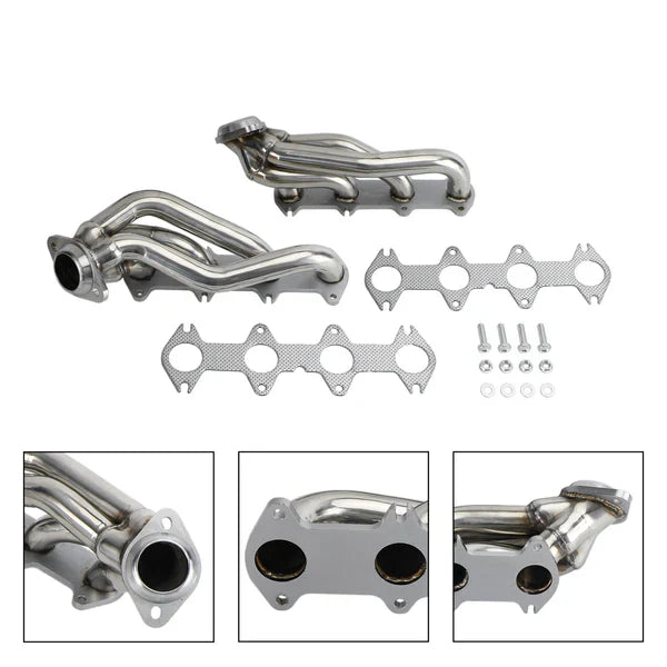 2004-2010 Ford F150 5.4L Triton V8 Exhaust Header Flashark