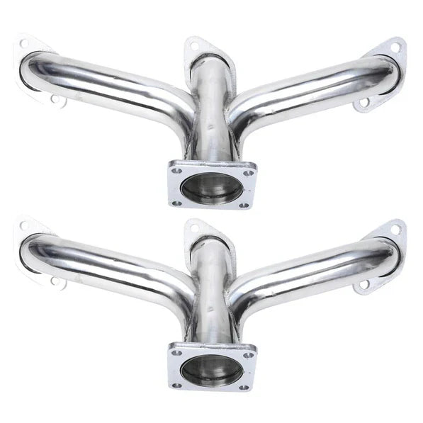 Exhaust Headers for 1932-1953 Ford Flathead V8 Pickup Truck Flashark