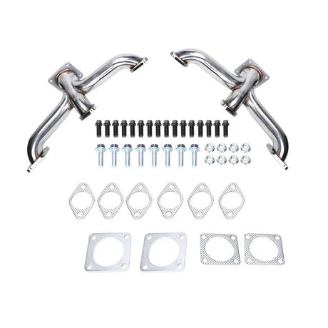 Exhaust Headers for 1932-1953 Ford Flathead V8 Pickup Truck Flashark