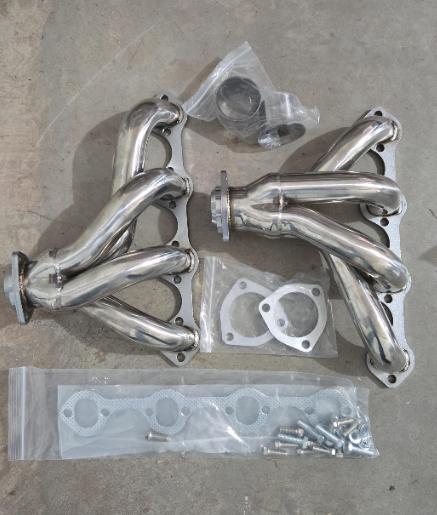Exhaust Header for 1964-1978 Ford SBF 260/289/302 V8 Stainless Hugger Flashark