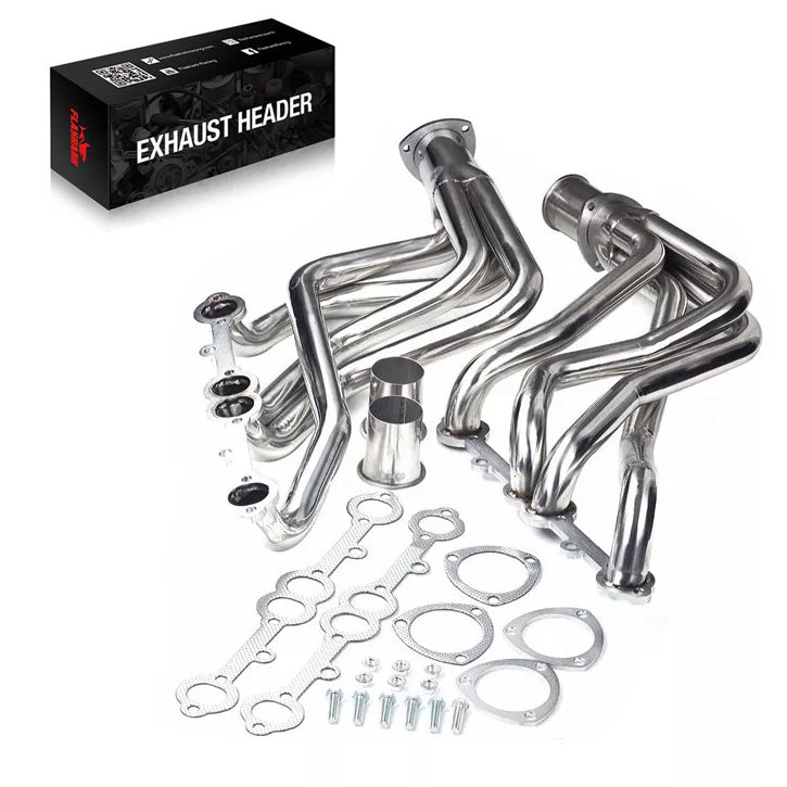 1973–1985 Chevy Truck Blazer Suburban C10 Headers 4.1–7.4L Small Block Flashark