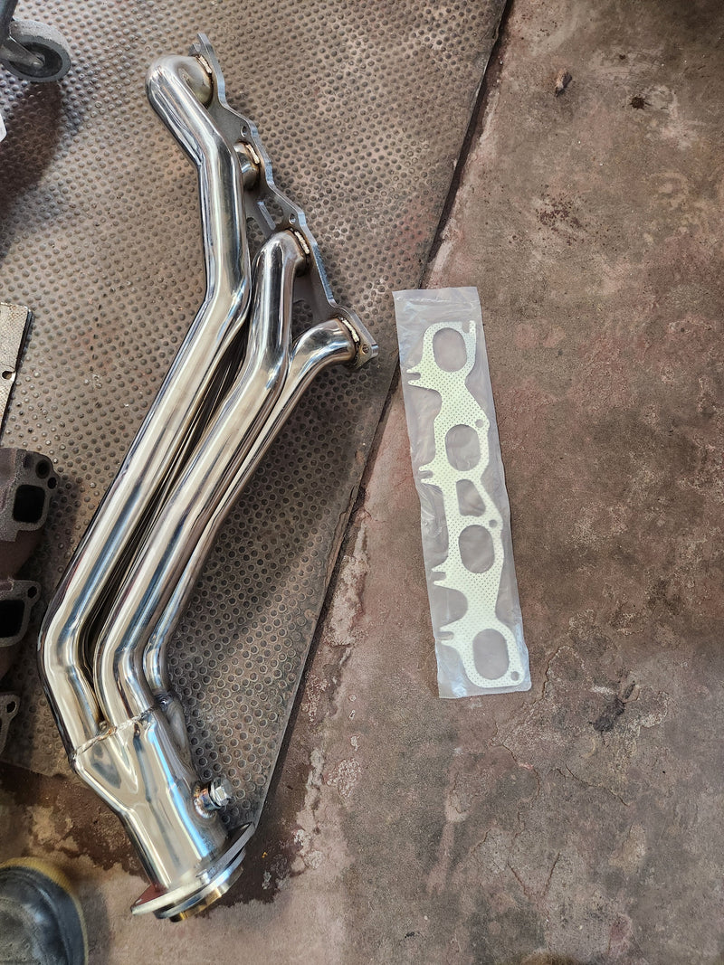 Long Tube Headers for 2005-2011 Dodge Challenger/Charger/Magnum & Chrysler 300C/300S 5.7L/6.1L Hemi V8 Flashark