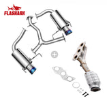 Exhaust Manifold Catalytic Converter Kit for 2006 - 2017 Lexus IS250/IS350/GS350/RC350 2.5L/3.5L V6 2PC-Direct Fit，E.P.A. Compliant Flashark