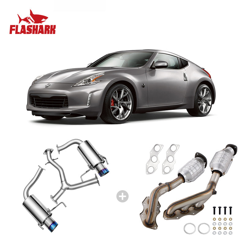 Exhaust Manifold Catalytic Converter Kit for 2006 - 2017 Lexus IS250/IS350/GS350/RC350 2.5L/3.5L V6 2PC-Direct Fit，E.P.A. Compliant Flashark