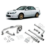 Exhaust Header & Up Pipe for 2002-2007 Subaru Impreza WRX/STI | EJ20/EJ25 DOHC Turbo Only 2.0L 2.5L