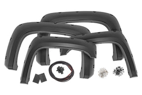 Pocket Fender Flares 6 Foot 7 Inch & 8 Foot Bed Chevy Silverado 1500/2500HD/3500HD (07-14) Rough Country