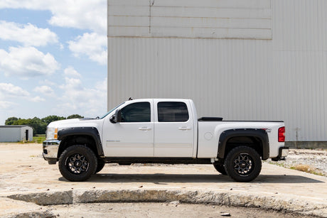 Pocket Fender Flares 6 Foot 7 Inch & 8 Foot Bed Chevy Silverado 1500/2500HD/3500HD (07-14) Rough Country