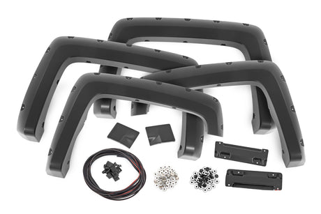 Pocket Fender Flares 6 Foot 7 Inch & 8 Foot Bed Chevy Silverado 1500 (14-18)/Silverado 2500 HD (15-19) Rough Country