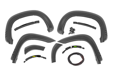 Fender Flares SF1 GBA Black Chevy Silverado 1500 2WD/4WD (2019-2026) Rough Country