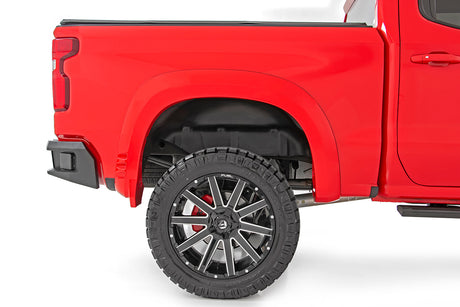 Fender Flares SF1 GBA Black Chevy Silverado 1500 2WD/4WD (2019-2026) Rough Country
